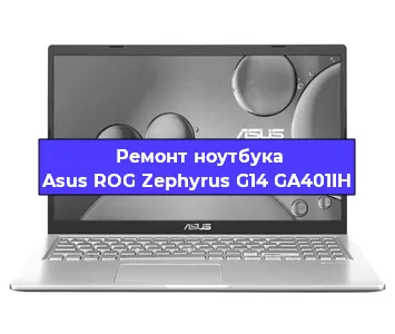 Чистка от пыли и замена термопасты на ноутбуке Asus ROG Zephyrus G14 GA401IH в Перми
